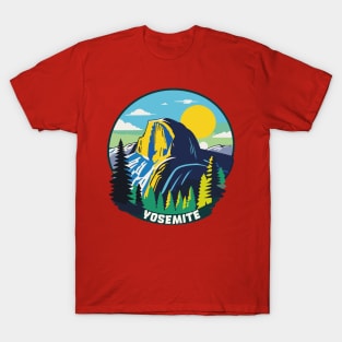 Hike Yosemite Half Dome T-Shirt